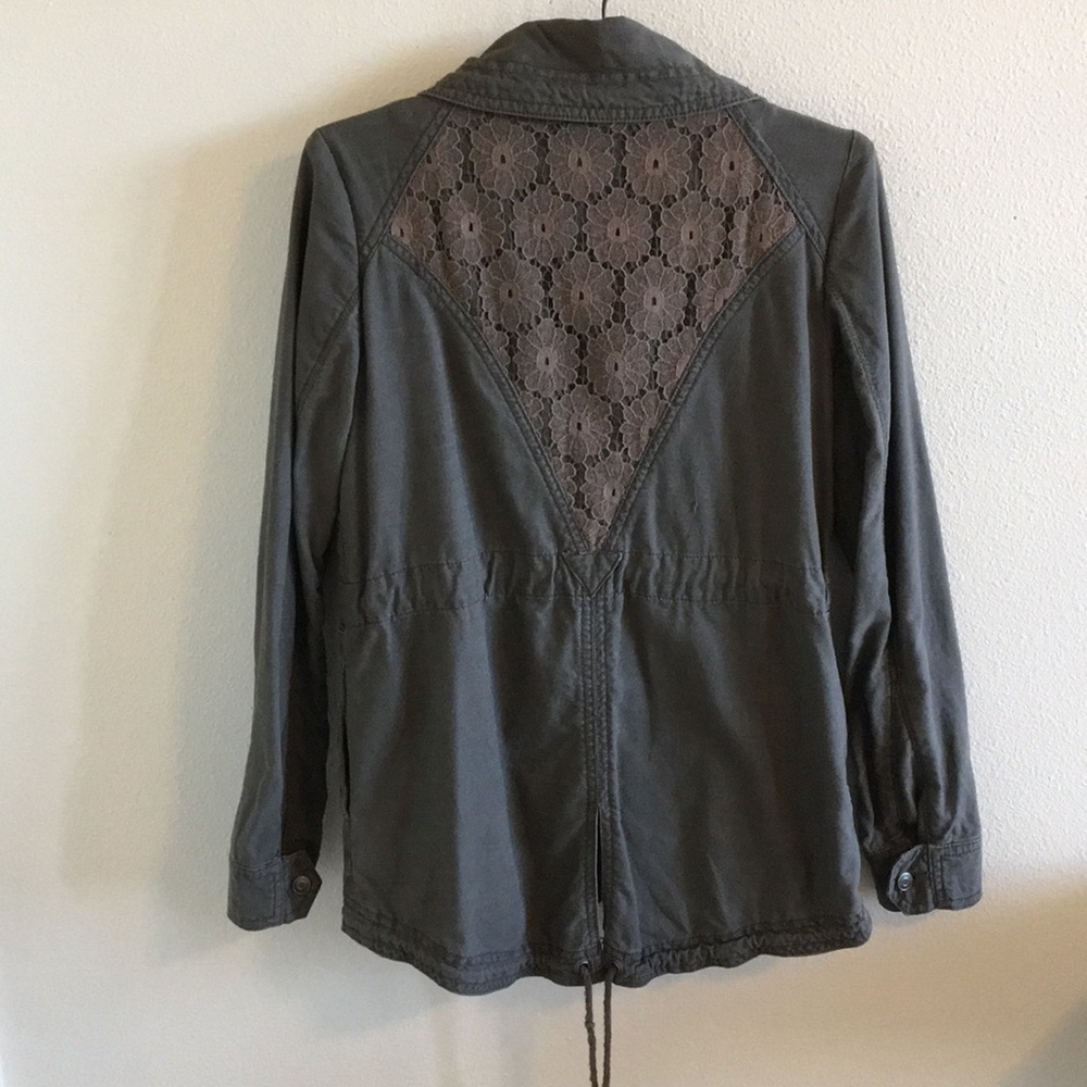Anthropologie Army Jacket